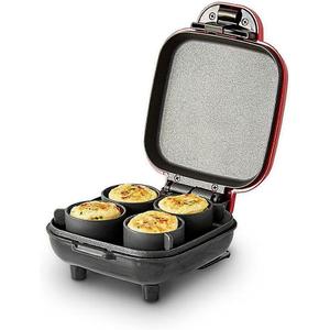 Candora Egg Bite Maker with 4 Silicone Molds for Breakfast Sandwiches, Healthy Snacks or Desserts