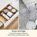 Cuisinart Ice Cream Maker Cuisinart FastFreeze 5-in-1 Ice Cream, Milkshakes, Slushies, Sorbets and Mix-Ins, Freeze Wand, Two 0.5-Pint Mixing Cups with Lids, Easy to Clean, ICE-FD10