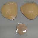 DEPOVOR Ultra Boost Inserts Double-Sided Adhesive Pads Sticky Bikini Padding Inserts for Sports Bra Swimsuit (Medium, Beige)