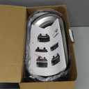 Dual Reptile Light Fixture-Max 160W,with Switches, Fits Reptile Light Heat Lamp UVB Light for Lizards, Snakes,Turtles, and Amphibians E26