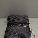 PONY DANCE Black and White 100% Blackout Curtains 84 Inches Long for Living Room, Modern Style Thermal Insulated Gradient Drapes for Bedroom/Youth Dorm/Study/Nursery, 2 Panels Set, 52Wx84L