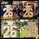 2026 Graduation Decorations - 4FT Marquee Light Up Number For 2026 Graduation Party Decorations Suitable For Decoration At Kindergarten, Preschool, High School, And College Graduation Parties
