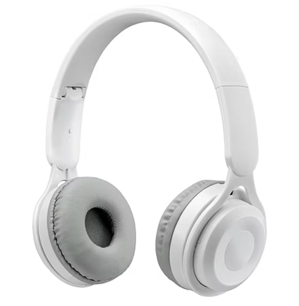 iLive Bluetooth® Wireless Over-The-Ear Headphones, White Color