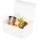 520Tags Christmas Gift Tags Stickers, Self-Adhesive Christmas Name Tags, 24 Pack 9x6x4 Gift Boxes, White Gift Boxes with Lids, Black Gift Boxes with Lids 8x8x4 Inches 10 Pack,  Small Gift Box for Christmas, Wedding, Graduation, Holiday, Birthday Presents Packaging