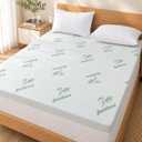SheRest Cooling Firm Memory Foam Mattress Topper 2 Inch Full Size
