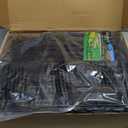 Garden Fence, 17in(H) x 27.5 ft(L) Arched Rustproof Metal No Dig Fence Garden Fence Border,Ground Stake Animal Barrier Fence for Rabbit Dog, Outdoor Landscape Decor for Yard & Patio,25 Pack