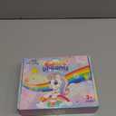 Pop Purse Pack Toy, Unicorn Rainbow Shoulder Crossbody Small Mini Little Keychain, 3 4 5 6 7 8 9 10 12 Year Old Birthday Gifts for Toddler Kids Girl, Christmas Stocking Stuffers