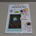 FLUESTON LCD Writing Tablet, 10 Inch Doodle Board Toys Gifts for 3-8 Year Old Girls Boys, Colorful Electronic Drawing Pad for Toddler, Valentines Gifts for Kids Educational Learning Travel Toy - Blue (11"W x 7.5"H, Delightful Dolphin Blue)