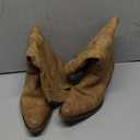 IUV Cowboy Boots For Women Western Cowgirl Boots with Chunky Heel Mid Calf Snip Toe Ideal for low insteps, 9