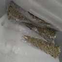 Pangda Christmas Tree Figurines 11''/ 8.6''/ 7'' Champagne Gold Glittered Christmas Tree Resin Stone Xmas Holiday Figurines Xmas Desk Decor Centerpieces for Tabletop Decoration (Black)