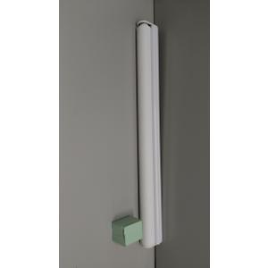 Blackout Roller Shades Blinds Cordless for Windows Pull Down Room Darkening Door Blinds with Thermal Insulated Easy to Install for Living Room,Bedroom,Home,Office Bathroom White 27" W x 72" H