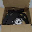 Bevinsee LS Swap R4 AC Compressor Bracket with Belt Compatible with Chevrolet GMC SUV Truck Engine LSX LS2 LS3 LS6 LQ LQ4 LQ9 Air Conditioner Vortec Triangle with Tensioner Passenger Side