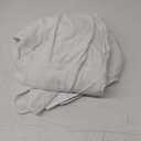 HAEOF Women's Summer Flowy Boho Maxi Skirt Trendy Smocked Waist Ruffle Tiered A Line Casual Beach Long Skirts Midi Dress, White XL