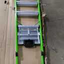 Little Giant Ladders, MightyLite 2.0, 6' Stepladder with Ground Cue, Fiberglass, Type IAA, 375 lbs Weight Rating, (15406-001), Green