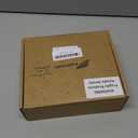 Fullhawl 12 Set Sublimation Ornament Blanks with Gift Box 2.9" Christmas Ornaments Ceramic Discs Ornaments Bulk Packaging Box for Personalized Xmas Tree Heat Press Printing(Kraft Paper)