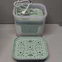 Momcozy Bottle Sterilizer and Dryer, Modular Nesting Space Saving Design, 6 Bottles Capacity, 4 in 1 Compact Sterilizer for Baby Bottles, Breast Pump Parts & Newborn Essentials, Drying Rack Included