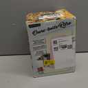 Nostalgia Retro Electric Can Opener for Kitchen with Magnetic Lid Remover, Knife Sharpener, and Soda or Beer Bottle Opener, Pink