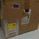 Amazon Basics Low Back Office Chair, Breathable Mesh, Height Adjustable, Padded Seat, Rolling Wheels, Swivel, Back Support, Sturdy, 21.25" D x 22.5" W x 38" H, Black