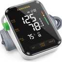 COOCEER Automatic Blood Pressure Monitor: X8 Digital Blood Pressure Machine Upper arm for Home use with Adjustable BP Cuff(8.7-16.5") - Large Backlit Display (Black)