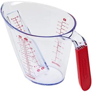 Farberware Pro Angled Measuring Cup, 4 Cup, Red