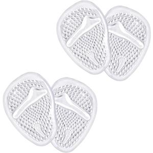 Forefoot Pads,Metatarsal Pads for Women,High Heels Inserts,Lasting Comfort Relief,Anti Slip & Invisible Design,One Size Fits All Shoe Inserts