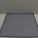 Jin&Bao Waterproof Under Sink Mat 19" x 19", Thick Silicone Mat Cabinet Protector for Kitchen and Bathroom, Shelf Liner, Home Organizer and Storage, Multipurpose Tray for Gadgets and Essentials (Dark Gray)