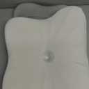 DONAMA Cervical Pillow for Neck and Shoulder,Contour Memory Foam Pillow,Ergonomic Neck Support Pillow for Side Back Stomach Sleepers with Pillowcase (Queen Size 24.8"Lx14.96"Wx5.51"H, Light Grey)