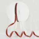 MEEDEE Rose Gold Velvet Ribbon 3/8 Inch Double Face Velvet Ribbon 2 Rolls 20 Yards Thin Ribbons for Ornaments, Gift Wrappig, Christmas Tree Decorations, Rustic Wreath, Winter Holiday Decor