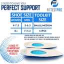Plantar Fasciitis Foot Pain Relief 14-Piece Kit – Premium Planter Fasciitis Support, Gel Heel Spur & Therapy Wraps, Compression Socks, Foot Sleeves, Arch Supports, Heel Cushion Inserts & Heel Grips, Medium
