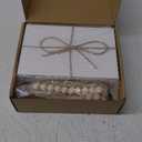 Decorative Books for Home Decor, White Faux Books for Decoration, Rustic Farmhouse Stacked Display Books (God Bless This Home and All Who Enter)