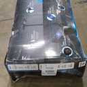 Hover-1 Alpha Foldable Electric Scooter with 450W Brushless Motor, 18 mph Max Speed, 10 Air-Filled Tires and 12 Mile Range (Black)