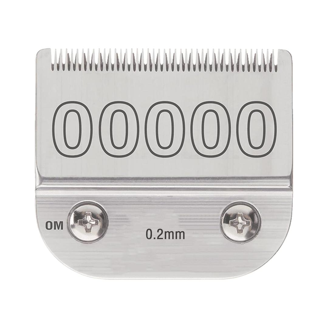 Rplacement Clipper Blade Compatible with Oster Detachable Classic 76 Octane Clipper, Size #00000(0.2mm)