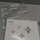 10-Sheet Peel and Stick Kitchen Backsplash Tiles, 3D Waterproof Self Adhesive Wall Tile Stick on Backsplash for Kitchen and Bathroom(Blue Green,12"12")