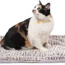 Self Heating Cat Pad Self Warming Bed 27.5" x 18.5" Thermal Heated Cat Mat Extra Warm Pet Mat for Outdoor and Indoor Large Kittens Small Puppy Pets (Medium)
