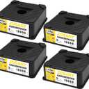 ZOSANY Trailer Jack Block, 18,000 lbs Capacity per RV Leveling Block, 4 Packs RV Camper Stabilizer Blocks, RV Jack Blocks, RV Travel Accessories Use for Any Tongue Jack, Post, Foot, 5th Wheels