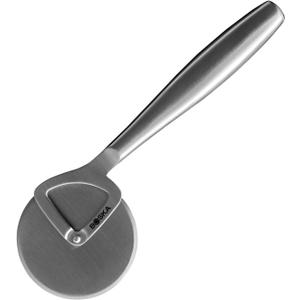 Boska Stainless Steel Pizza Cutter - Copenhagen Multifunctional Pizza Wheel Cutter - Handheld Food Slicer - Silver Non-Stick Adjustable Roller - Dishwasher Safe - For Kitchen Cooking