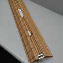 LazBlinds No Tools No Drill Cordless Bamboo Roman Shades, Light Filtering Window Treatment, Roll Up Bamboo Blinds for Windows 31'' W x 48'' H, Ceylon Light Russet
