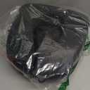 MLVOC Travel Pillow 100% Pure Memory Foam Neck Pillow, Comfortable & Breathable Cover, Machine Washable, Airplane Travel Kit with 3D Contoured Eye Masks, Earplugs, and Luxury Bag, Standard (Black)