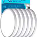 6pack 12 Inch Flush Mount Ceiling Light, 24w Led Ceiling Light, 3000k/4000k/6000k Selectable 2520lm Ceiling Lights, Super Slim Led Light Fixture For Bedroom Kitchen Living Dining Room Office (White)