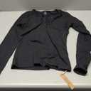 EasyGala Womens Cotton Long Sleeve Shirts V Neck Henley Tops Slim Fit Basic Going Out Tshirts Fall Fashion Outfits 2025 S