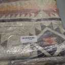 Western Rugs for Living Room, Non Slip Rustic Rug for Bedroom Dining Table Kitchen, Washable Aesthetic Area Rugs for Home Decor, 5ft x 7ft, Warm Beige