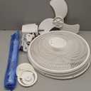 Lasko 2520 Oscillating Stand Fan,White 16 Inch