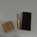 Herbal Air Stick Smokeless Inhaler Maple Wood Barrel & Stainless Steel Tip 4 Scents Smoking Alternative Portable, Non-Electric for Quit Smoking Support, Anxiety Relief