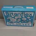 Adjustable Ice Skates for Kids Girls Boys, Kids Ice Hockey Skates for Beginners, Toddler Ice Skating Shoes with Safety Ankle Support and Soft Padding for Outdoor & Ice Rink (Small - Little Kid(10C-13C US), Snow Blue)