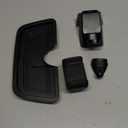 Voodonala for Jeep JK Phone Holder Mount with Storage Tray Central Dashboard Phone Mount with Storage Bin Fit for 2011-2018 Jeep Wrangler JK JKU Interior Accessories Matt Black (2012-2017)