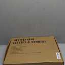 Ledido 4FT Marquee Light Up Letters Large Light Up Letters for Party Decoration, Marquee Letter for Birthday Graduation Baby Shower Wedding, Pre-cut Foam Board Assembly Required Letter S