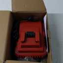 Rapid Battery Charger Station for Milwaukee M18 Charger Compatible with Milwaukee 18V Lithium Battery (red)