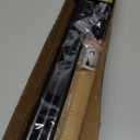 Curtain Rods for Windows 48 to 84-92 inch, 5/8" Matte Black Curtain Rod, Stainless Steel Small Curtain Rods for Bedroom, Living Room,Kitchen,Farmhouse, Outdoor Curtain rod Black