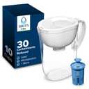 Brita Water Pitcher, Everyday Elite Filter, Removes 99% of Lead, Includes 1 Filter, 10-Cup Capacity, White