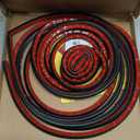 alophoty 20 Ft Rubber Weather Stripping Door Seal, D Shaped Automotive Weather Stripping, Car Door Seal Strip, Self Adhesive Soundproofing Weatherstripping for Doors Windows Car Truck Auto RV